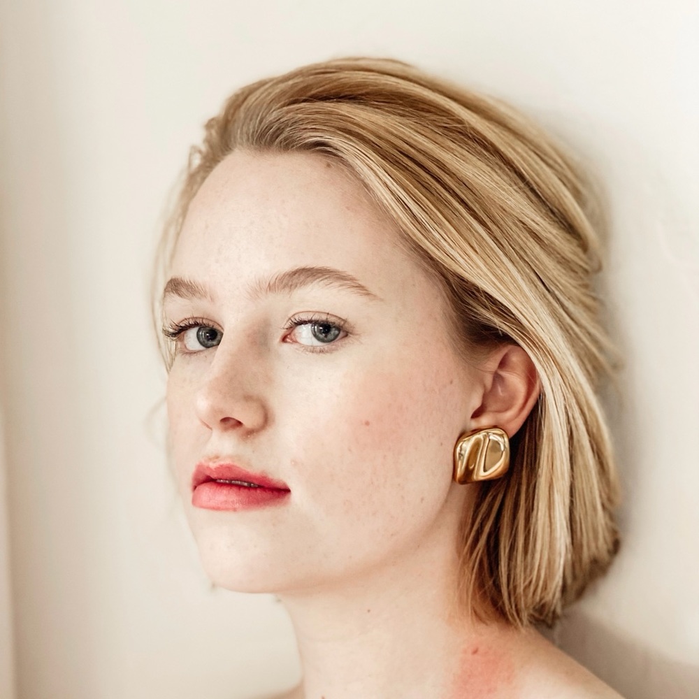 Large Gold Earrings